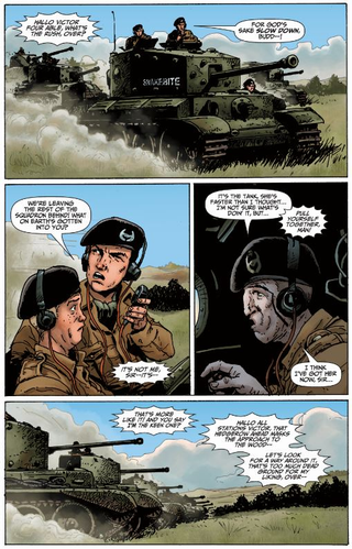 Illustration for article titled Preacher Writer Garth Ennis Will Write A New World of Tanks Comic Book